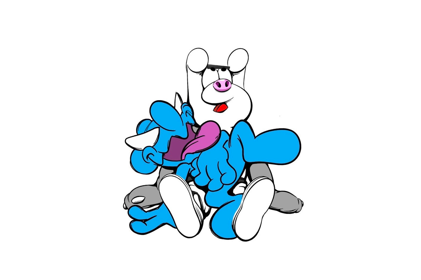 Sticker (SHIRAI-SAN × MILO）